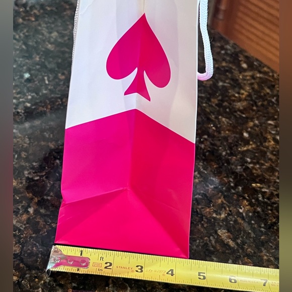 Kate Spade Pink & White Gift Bag - Picture 7 of 8